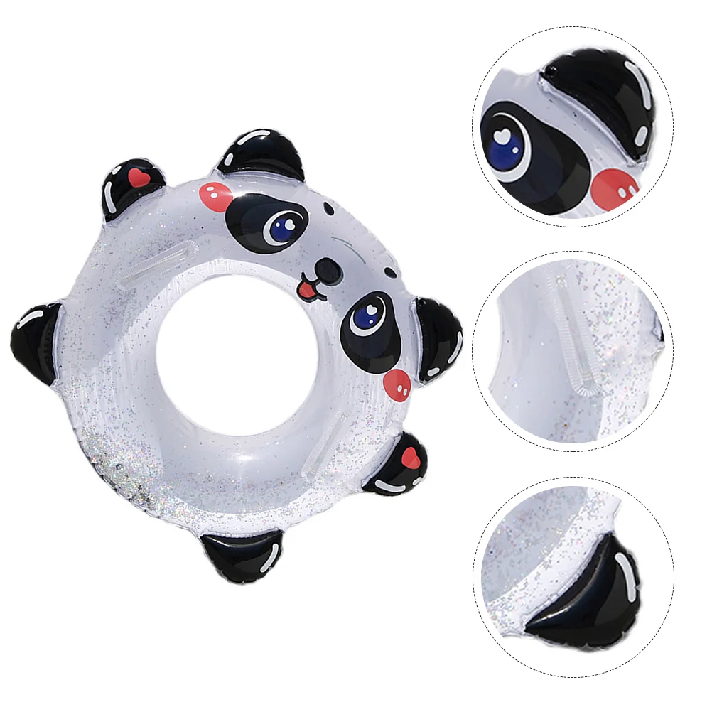 

Panda Swimming Ring Children’s Toys Kid Inflatable Tube with Handle Summer Pvc Float Water Floating