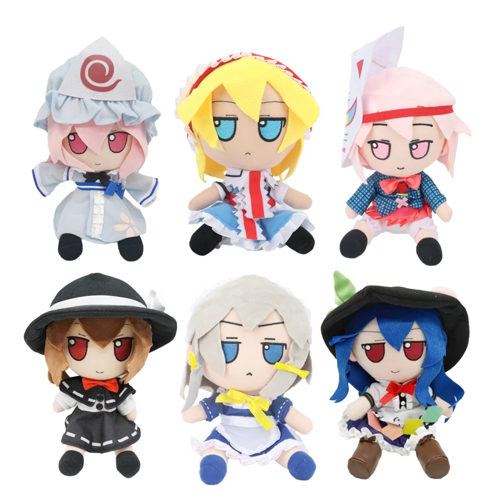20 cm schönes Touhou-Projekt Alice Usami Renko Tenshi Sakuya Kokoro Anime Peripherie Plüschtiere Geburtstag Tochtertagsgeschenke – Detail 1