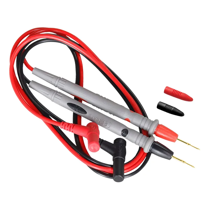 Multimeter Pen 2pcs Pack Multifunction Multimeter Pen Cable Alligator Clip Test Clip Capacitor Accessories Set