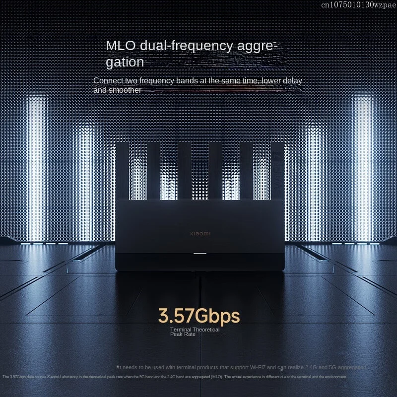 WiFi Router Xiaomi Mijiia Router BE6500 Adaptive Network Port Support WiFi7 Support IPTV Connect
