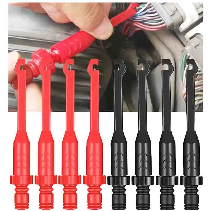 Multimeter Test Safety Test Clip Insulation Piercing Probes Clip Piercing Circuit Detection Diagnostic Tool Car Tool circuit tester circuit detector
