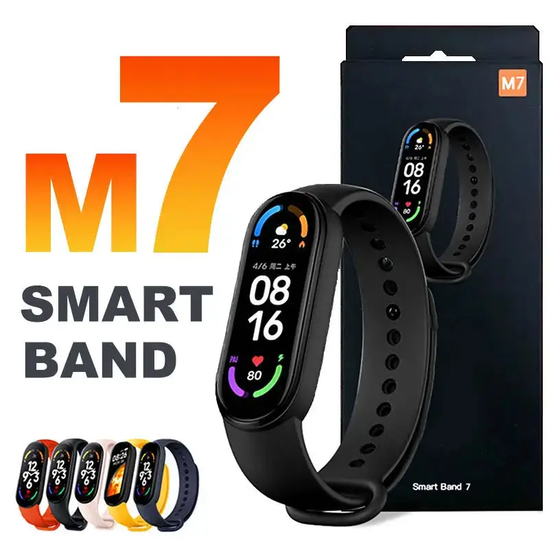 2023M7SmartWatchMenSmartwatchForXiaomiHeartRateBloodPressure