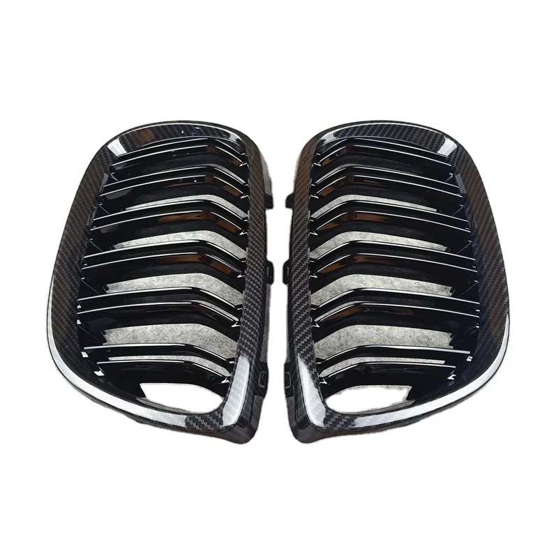 

For BMW 3 Series E92 E93 Car Grilles 2006-2009 Front Bumper Mesh Grille Carbon Look