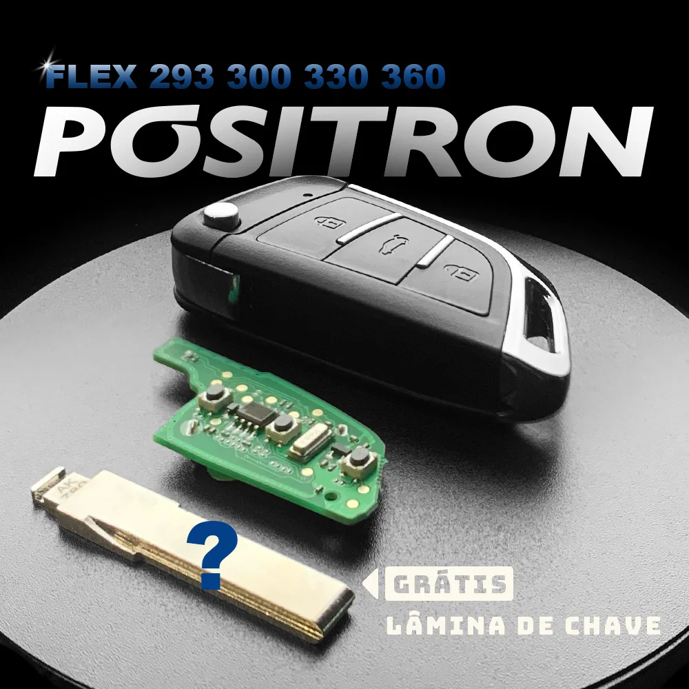 YAYUN portachiavi a 3 pulsanti con allarmi Positron Px40 Cyber Exact Fx Line 293 e 360 per Ford Chevrolet Fiat Hyundai Honda