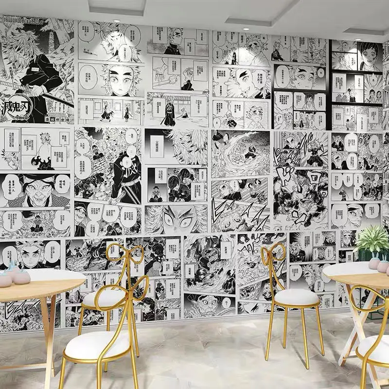 Japanese popular anime stickers manga 21x30cm 28/36/44pcs self-adhesive  wall stickers wallpaper print room decoration