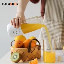 

350Ml Electric Fruit Juicers USB Rechargeable Wireless Smoothie Blender Machine Fruit Mixer With Juicing Cup Kitchen Appliance