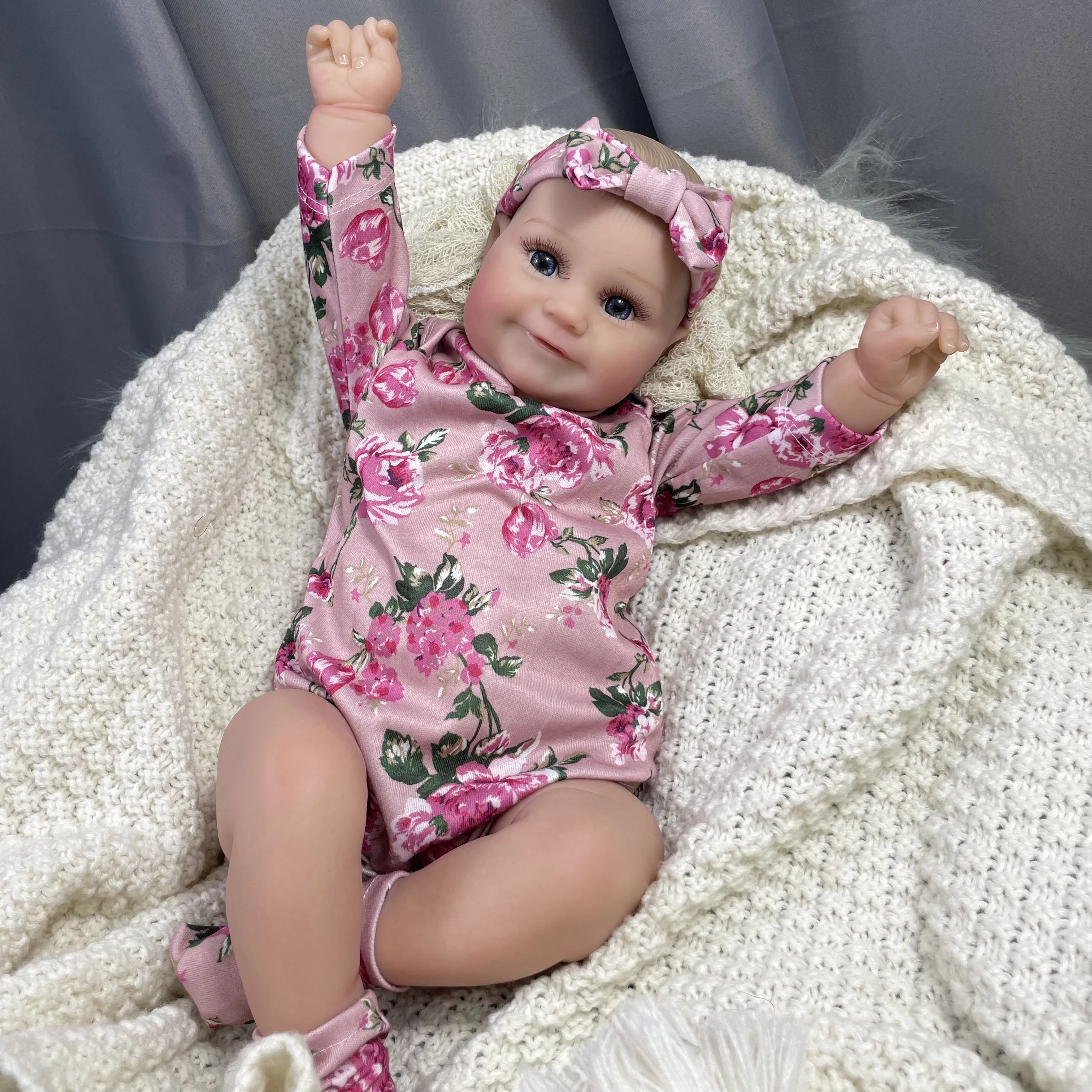 Poupée Reborn Maddie En Vinyle Et Silicone, Corps Complet De 20 Pouces, Poupée Fille Réaliste Avec Cheveux Enracinés, Cadeau De Noël Parfait Du 35,05 € | DHgate