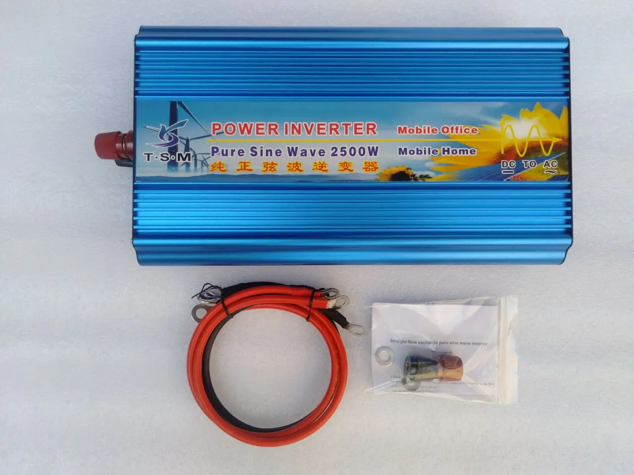 Off Grid 2.5Kw Dc 24V A Ac 220V 60Hz 2500W Doppio Display Digitale Inverter A Onda Sinusoidale Pura