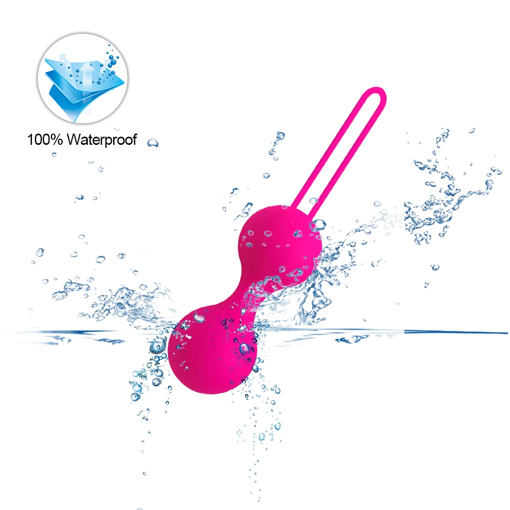 Kegel Balls Beads Vaginal Ball Sex Toys for Women Silicone Smart Geisha Kegel Ball Simulator Vagina Chinese Ben Wa Tightening Exerciser