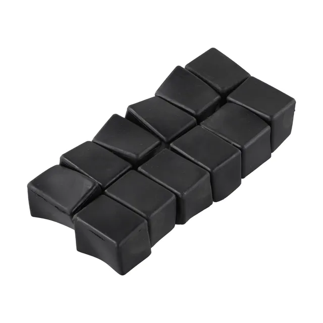 12pcs/Set Chair Table Foot Protector Chair Leg Cap Rubber Feet Protector Pads Furniture Table Covers Furniture Accessories 5