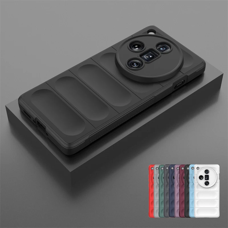 Per Oppo Find X7 Ultra Case Cover Oppo Find X7 Ultra Capas New Lens Paraurti Protettivo Soft Tpu Per Fundas Oppo Find X7 X 7 Ultra