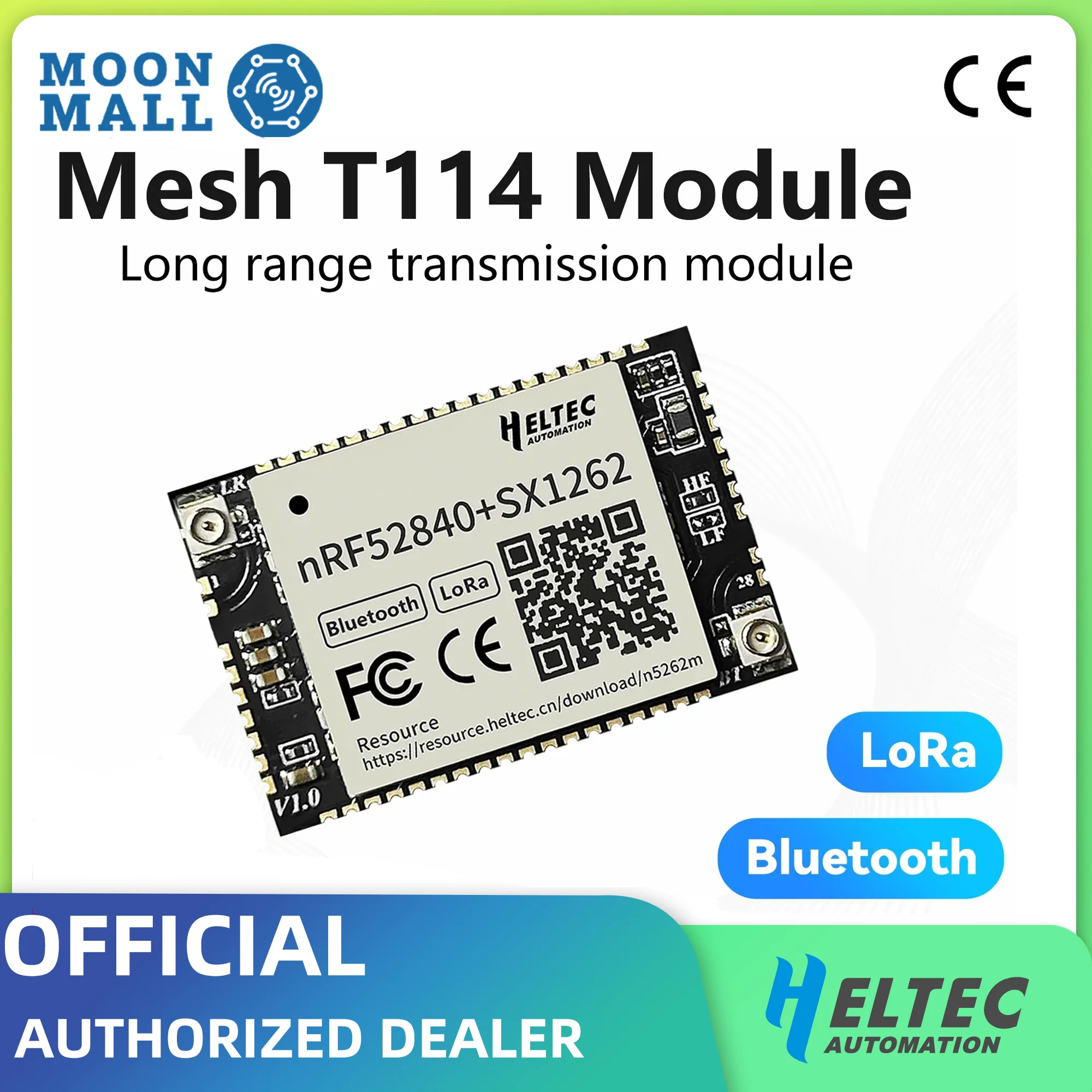 Heltec Meshtastic Tracker T114 Mesh Node Module LoRaWAN nRF52840 SX1262 ...