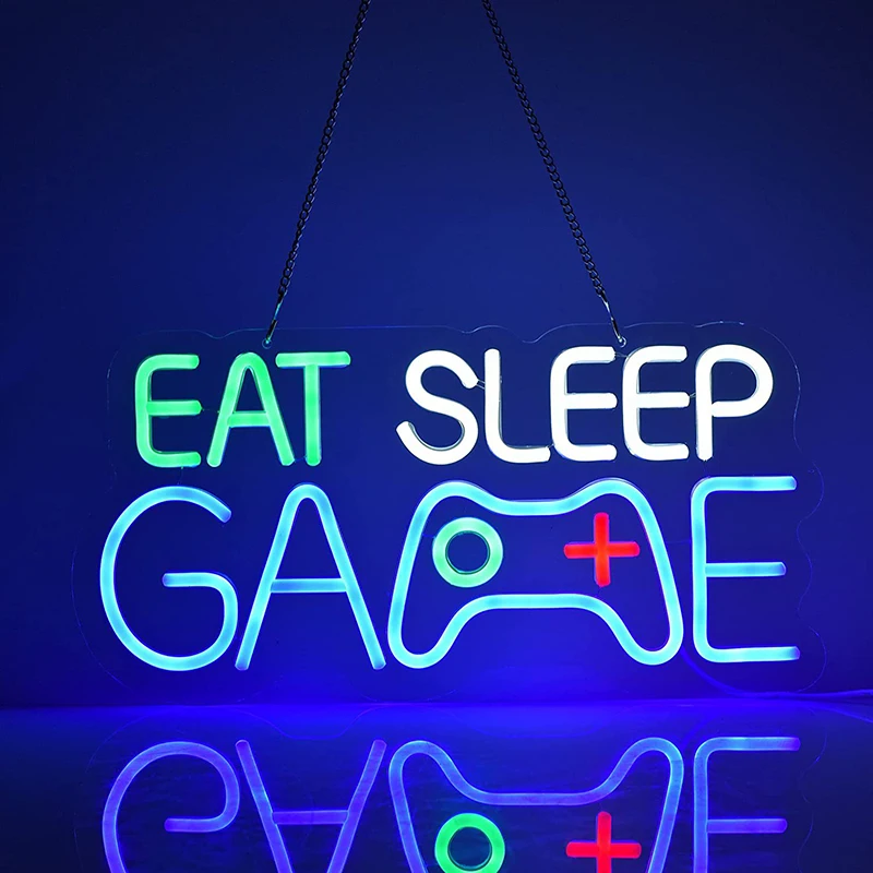 

Gamepad Neon Light Sign LED Game Modeling Lamp Decor Room Internet Cafe Bar Hub Party Wall Art Shop Ornaments Gift