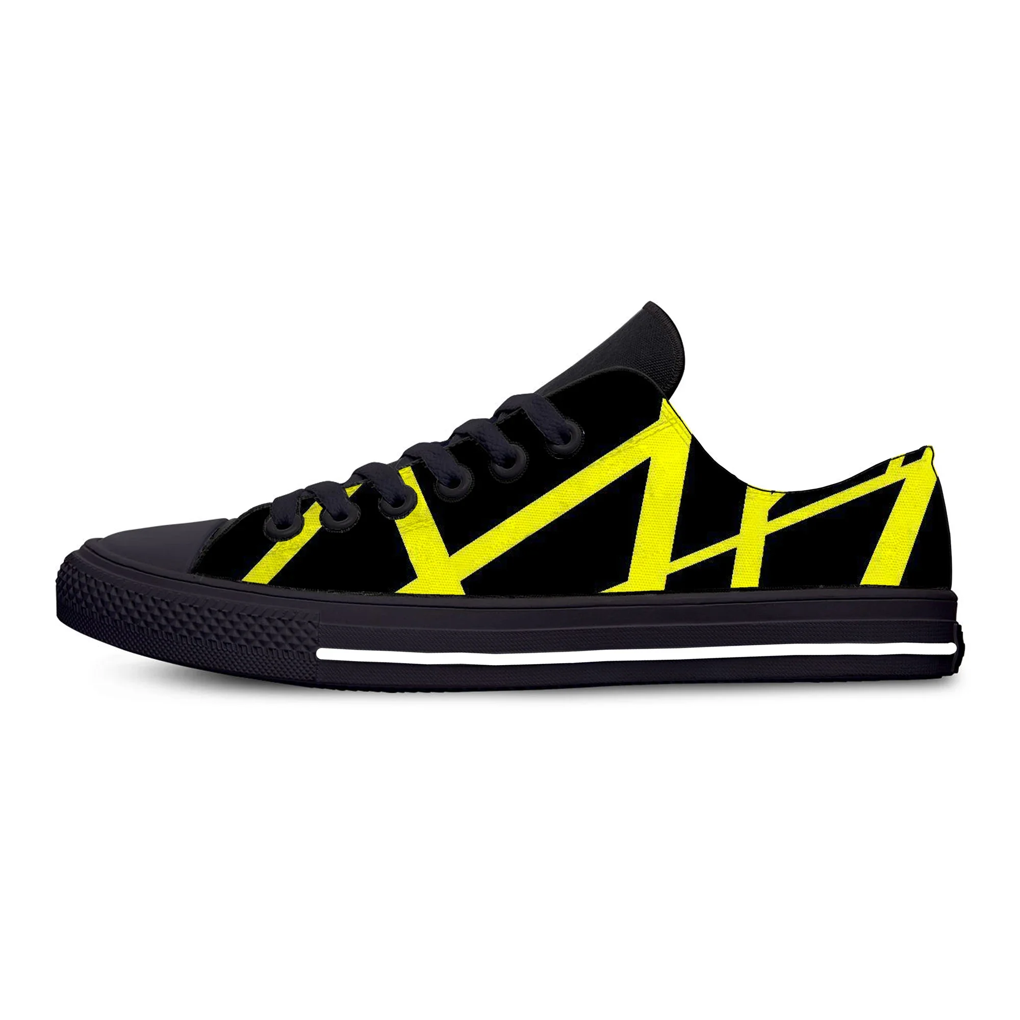 Hot Cool Van EVH 5150 STRIPES Halen Summer Lightweight Classic Canvas Shoes Men Women Casual Sneakers Low Top Board Shoes