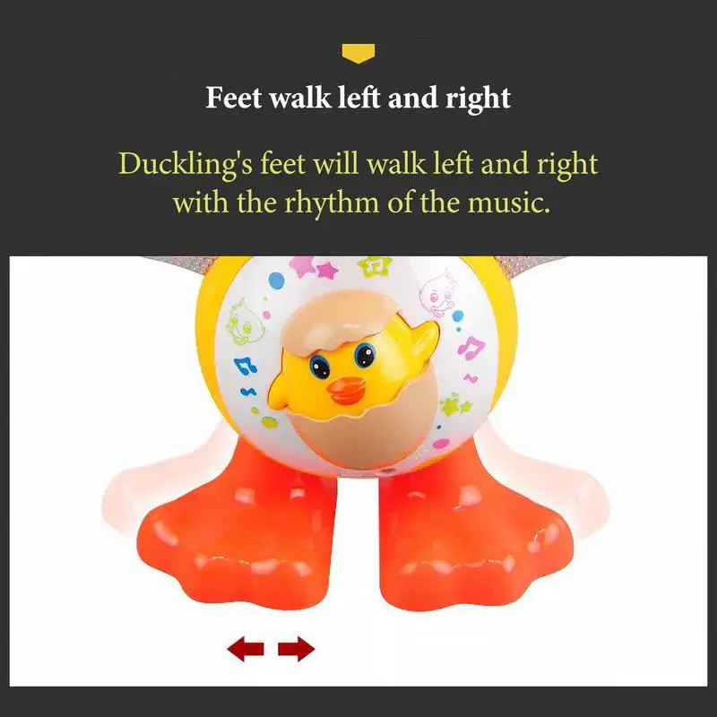 Dancing Duck Musical Toys Children Dancing Duck Toy Cartoon Musical Electric Dancing Duck Toy  for Infants Babies Kids Gifts 5