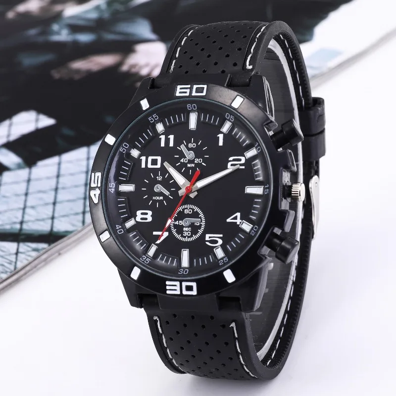 

Casual Men's Watches Classic Watches Silicone Quartz Wristwatches Gift Clock Reloj Hombre Relogios Masculino Men Watch Relogio