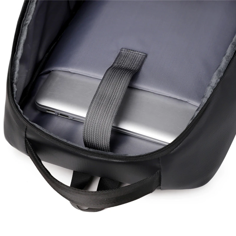 Men's Notebook Backpack, large capacity business travel backpack, adjustable shoulder strap, multiple pockets, safety zipper clo