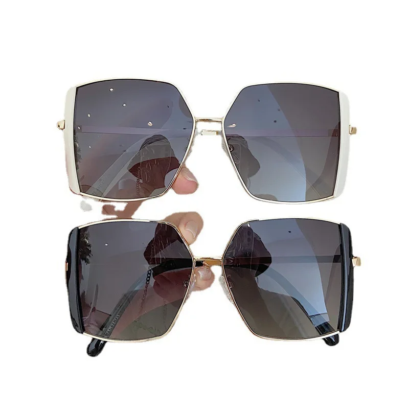 2023 New Fashion Lady Oversize Square Sunglasses Women Glasses luxurious Sun Glasses Female UV400