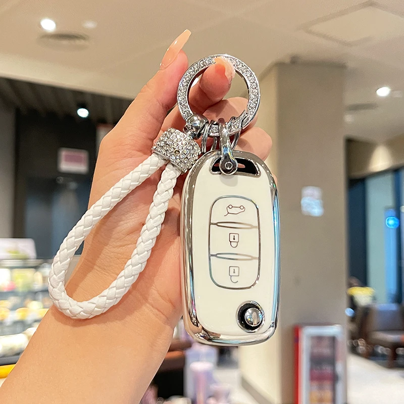 3 Pulsanti Per Renault Daster 2 Twingo Captur Megane 4 Megane 4 Logan 2 Symbol Clio 5 Kwid 2023 Sandero Stepway Car Key Case Cover