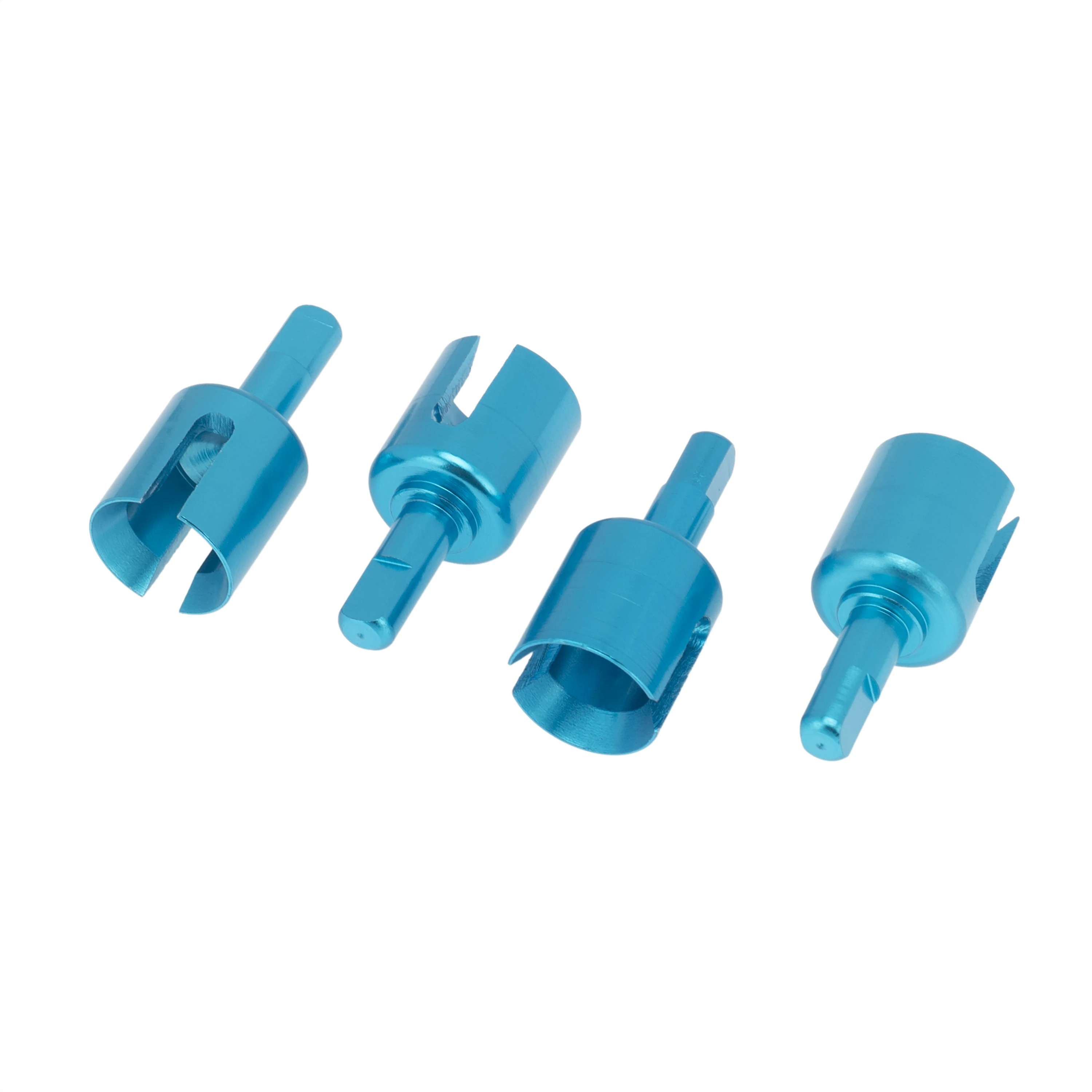 4Pcs Metal Gearbox Joint Cup Differenziale Cup Diff Cup Per Tamiya Tt01 Tt02 Tt01D Tt01E Df-02 M05 M06 1/10 Rc Car Upgrade Parts