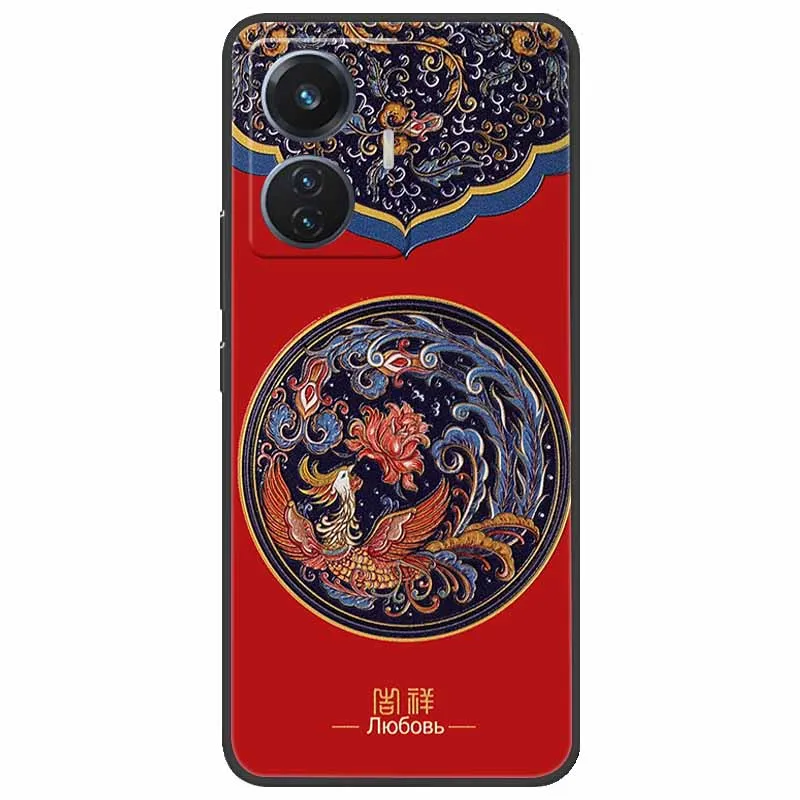 3D Relief Emboss Soft Silicone Cartoon Phone Cover