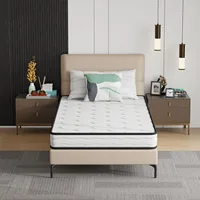 Fiberglass Free/Medium Firm Spring Mattress/Twin Size Mattress in a Box/CertiPUR-US Certified/Cool Sleep Pressure Relief 2