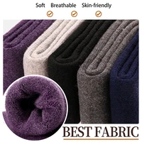 5 Pairs Merino Wool Socks for Male female , Super Thick Hiking Sock Men's Thermal Socks for Cold Weather Men Woman Snow Socks 4