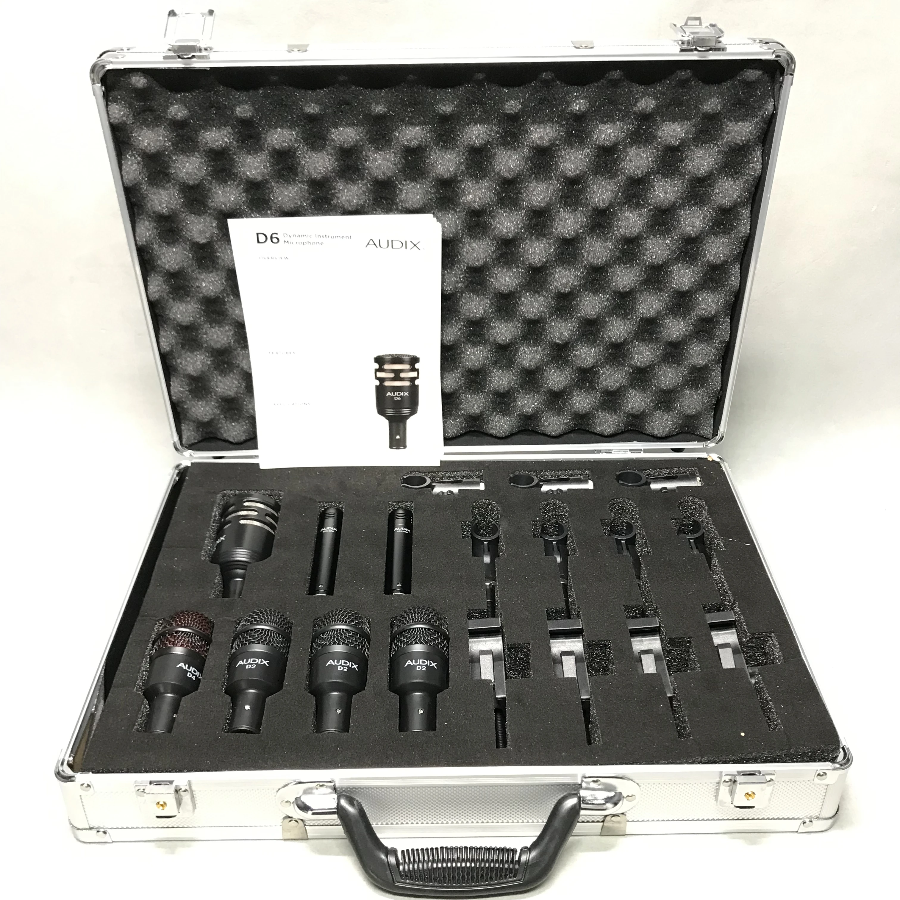 DP72 드럼 마이크 키트, 무빙 드럼, 스네어 드럼 및 커패시터 심벌, AUDIX, 드럼 밴드 및 퍼포먼스용, 무료 배송