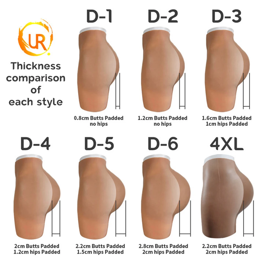 Calcinhas de silicone queias Milageto Buttocks Hips Body Shaper