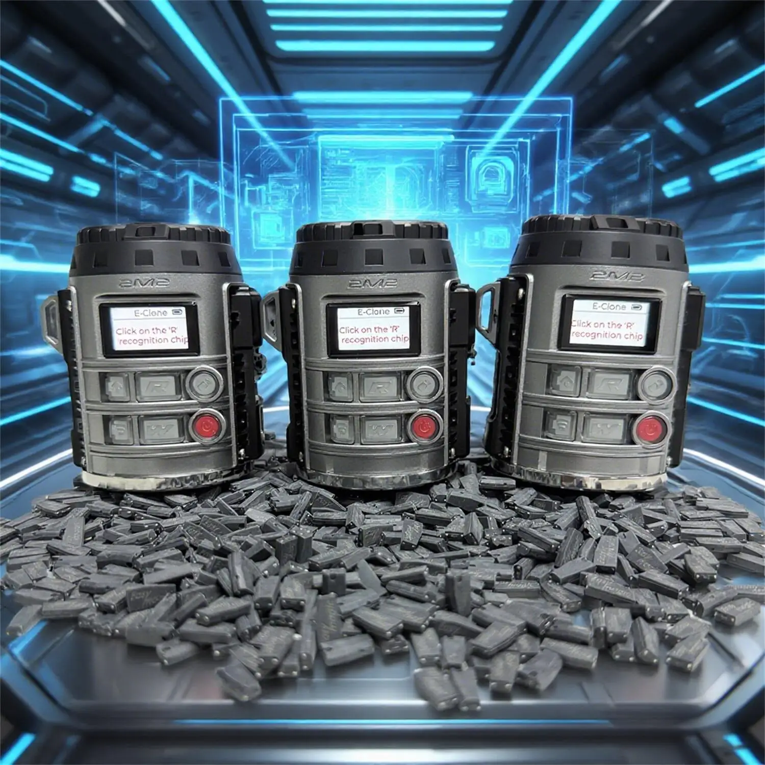 Duplicator Easy Chip 2M2 Super Transponder