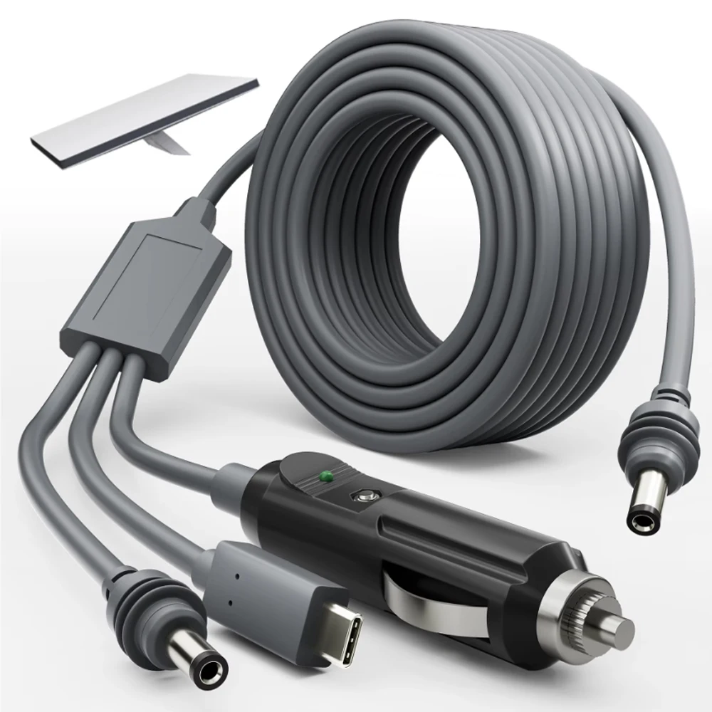 Power Cable for Starlink Mini 3 in 1 DC 10FT 100W USB C