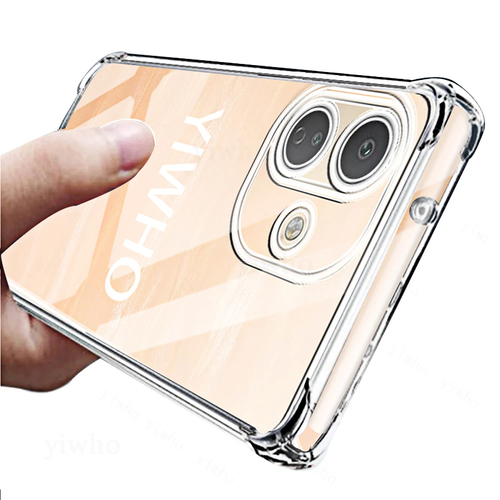 Shockproof Transparent Soft TPU Phone Case - 1 to 10 Pack