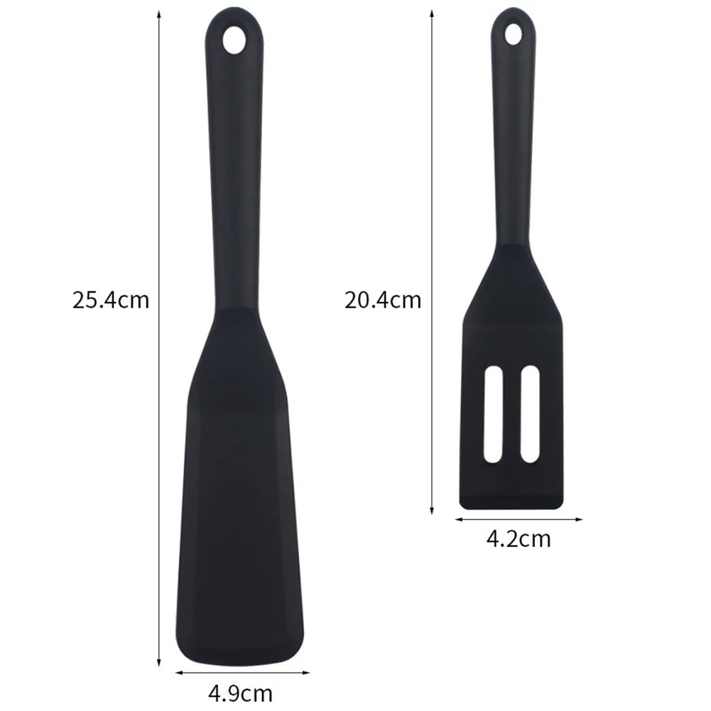 1PCS Silicone Frying Spatula Non-stick Frying Fish Spatula Dense Pancake Spatula Small Spatula Kitchen Accessories Cooking images - 6