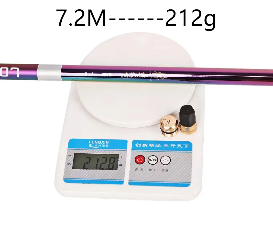 울트라 라이트 폴 잉어 새로운 스트림 낚싯대 탄소 섬유 텔레스코픽 낚싯대 3M4M5M6M7M8M 민물 낚싯대 여행