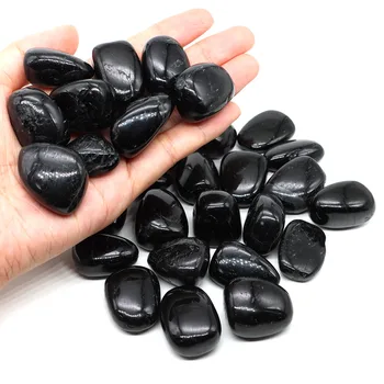 Black Tourmaline Tumbled Stones 1