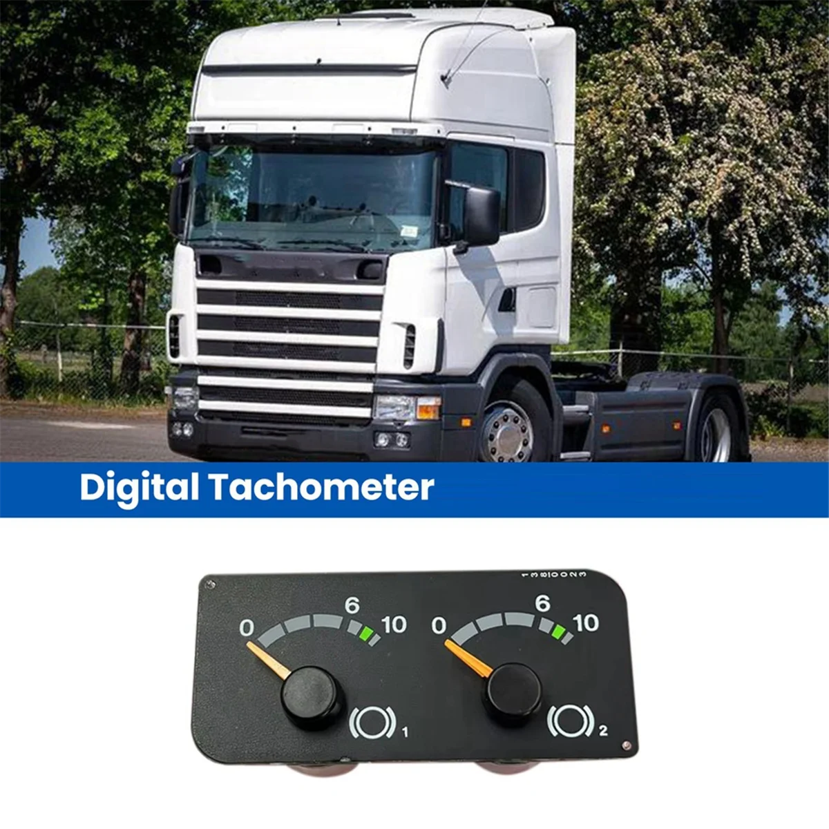 Truck Digital Tachometer Instrument Cluster 1434136 1423209 1109999 for Scania- 4 Series Vehicles