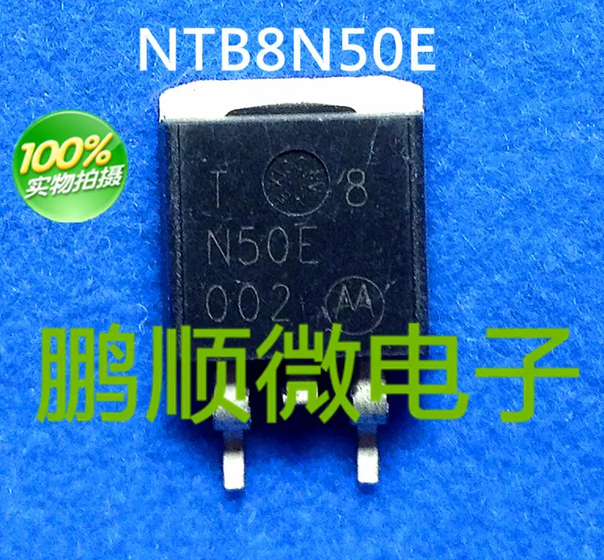 

20 шт. Оригинальный Новый МОП-транзистор NTB8N50E T8N50E TO263