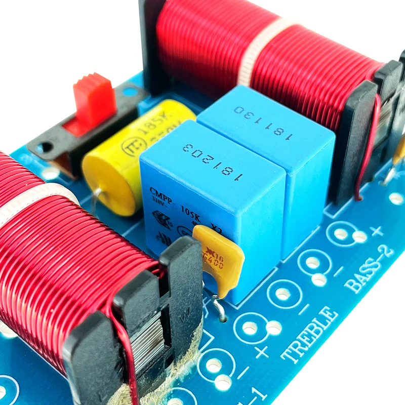 トレブルベース用ローパスフィルター,3ウェイパッシブオーディオ