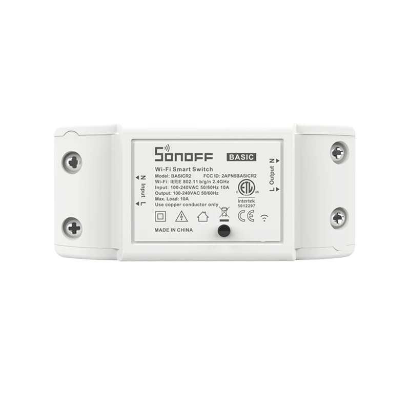 SONOFF Outlets Basic R2 Wifi Breaker Switch Smat Wireless Remote Controller DIY Wifi Light Switch Smart Home Works with Alexa