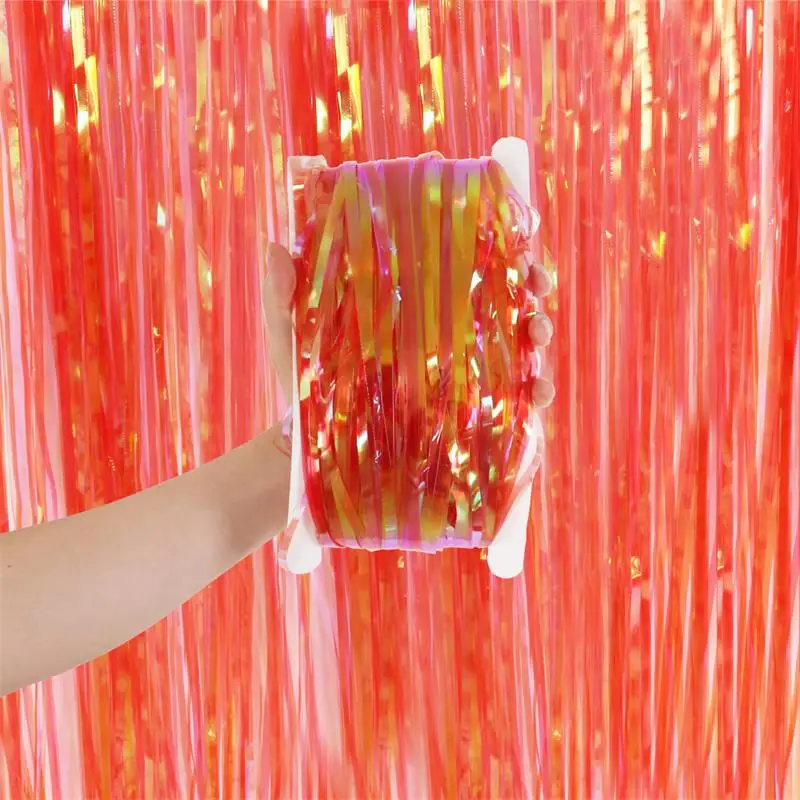 1*2M/1*3M Candy Tassel Rain Curtain Holiday Party Decoration Photos Birthday Background Layout Wedding Decoration Ba