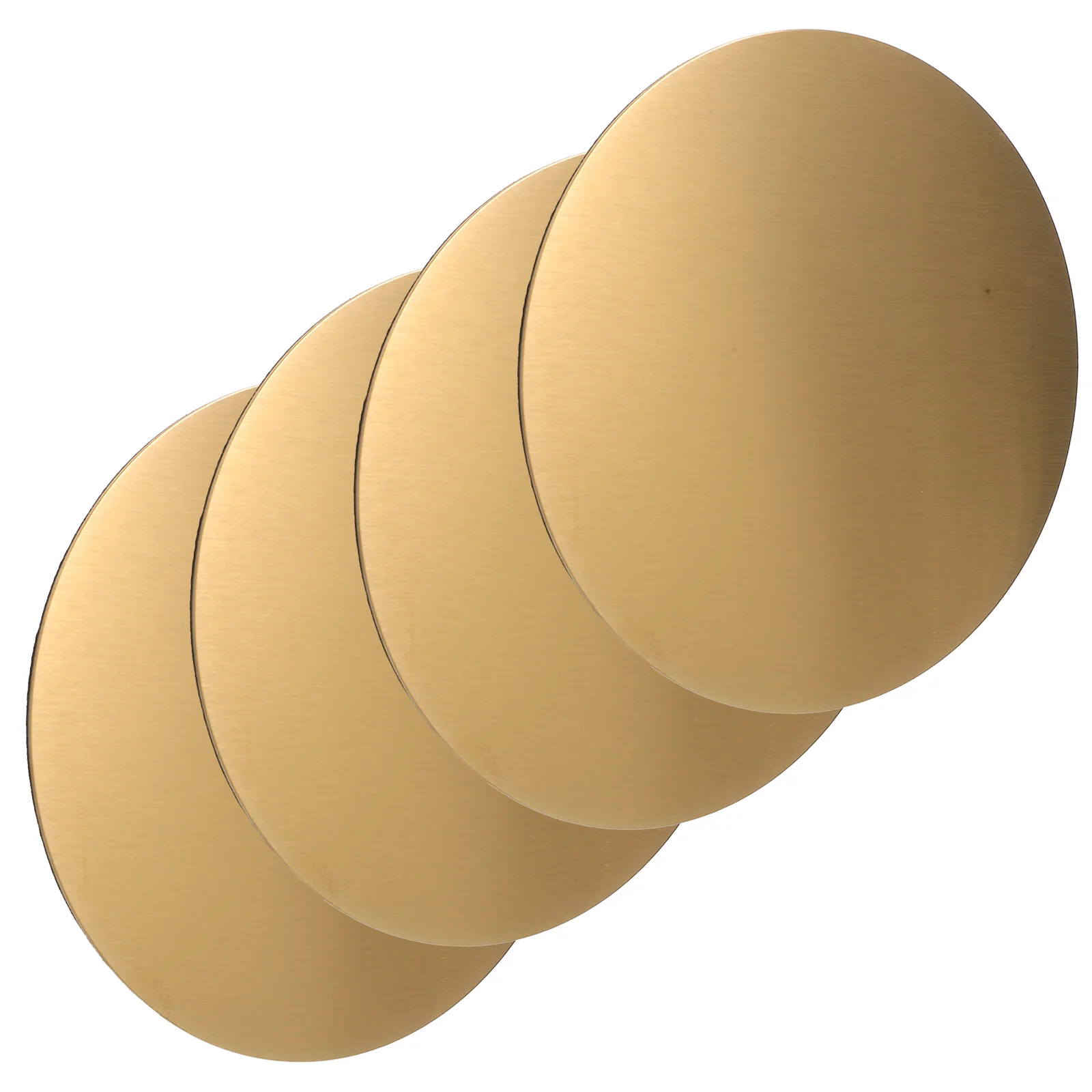 

Coaster Cup Coasters Beverage Mats Decorative Desktop Stainless Steel For Drinks