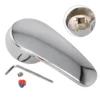 Bathroom Replacement Faucet Handle Chrome Plated Taps Cartridge Spool Faucet Single Metal Lever Handle Accessories  1