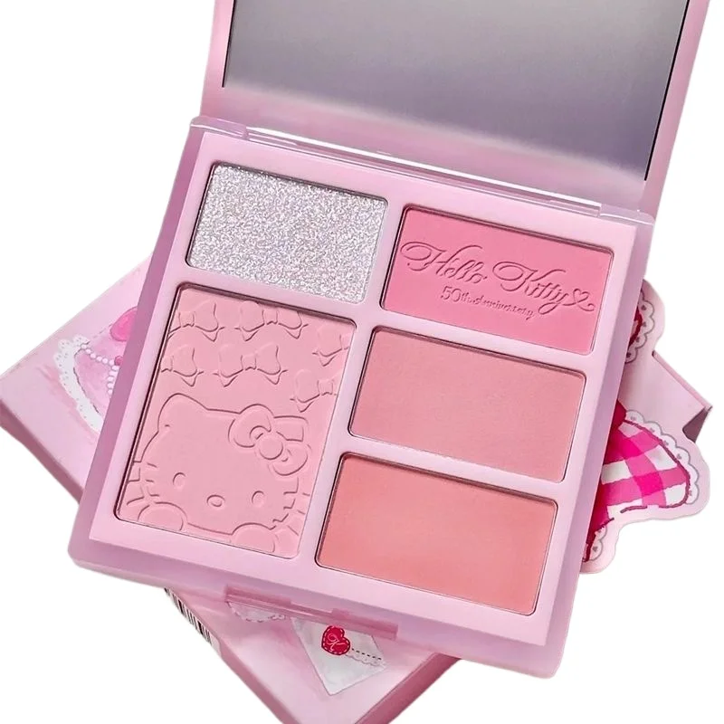 Eyeshadow Blush Face Complexion Palette Pinkbear Eyeshadow Blush Face Complexion Palette Lasting Makeup Face Palette Highlighter Concealer Blushes 9.5G