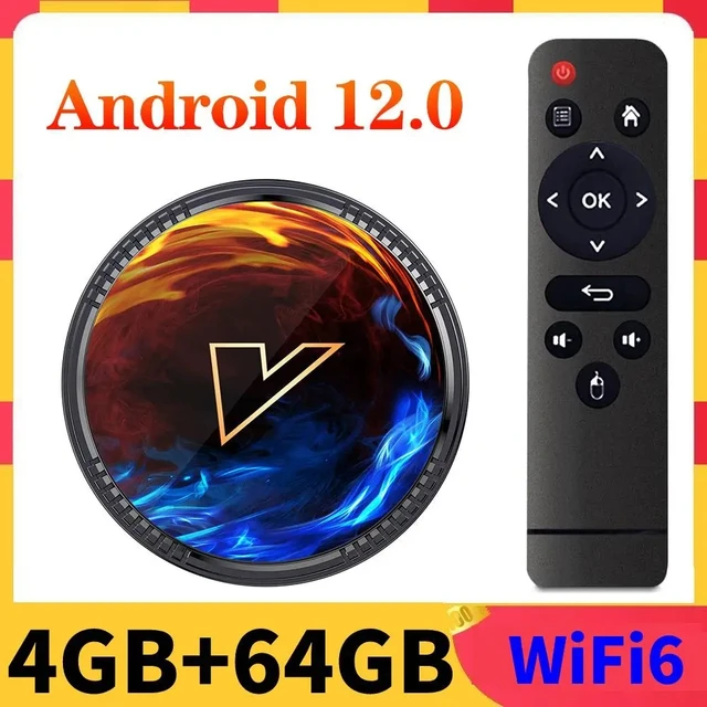  TV Box Android 12.0 4GB 32GB Allwinner H618 BT5.0