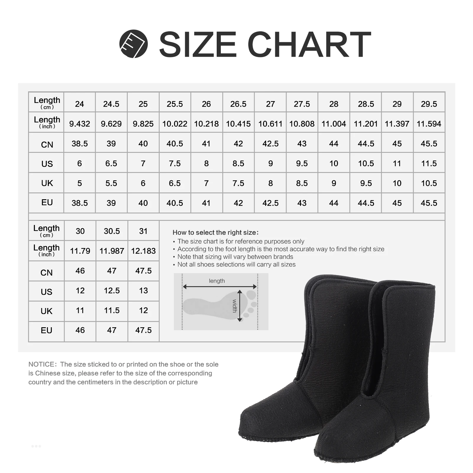 NEW Boot Lining Warmth Inner Cover Shoes Winter Boots Inside Cushion Socks Hunting Comfortable Fishing Keep Accessory