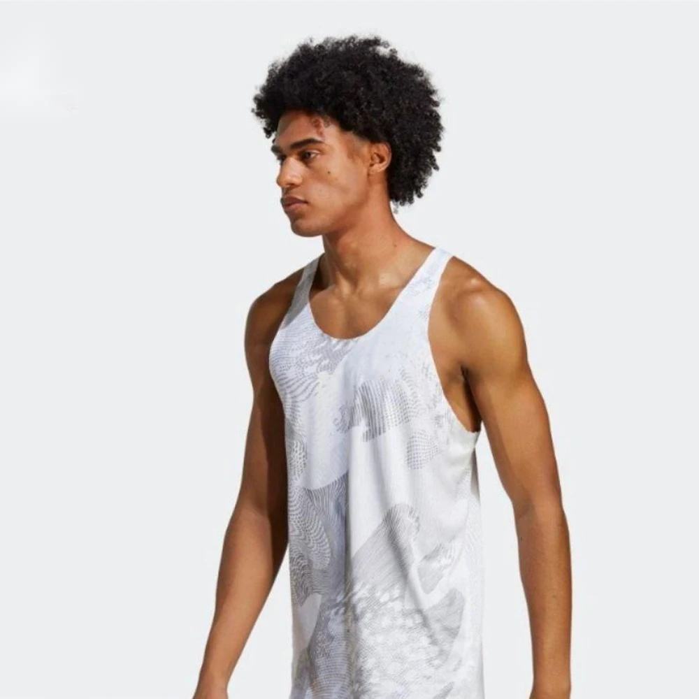 Athletics Tank Top Runnning Speed Fitness Shirt Guys Sleeveless Mens Clothing Athlete Track Field Singlet Run Vest Customization 2