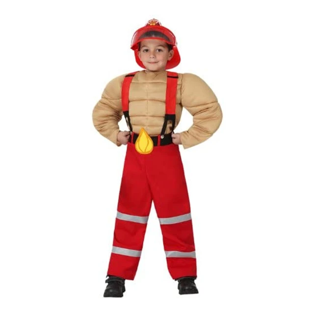 Disfraz de bombero para niño con chaqueta, boca de incendios y gorro de  fieltro, disfraz de bombero, vestido de carnaval, disfraces de Tata Drama -   México