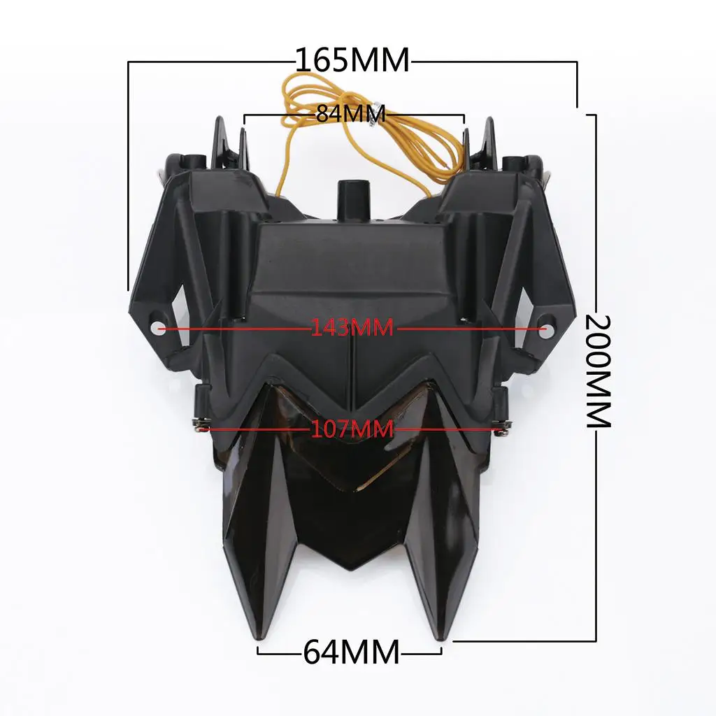 오토바이 LED 브레이크 턴 미등 램프, BMW S1000R HP4 용