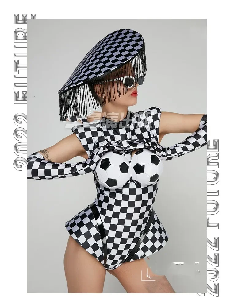 

Женская одежда с бахромой, оригинальный дизайн ds, черно-белый сексуальный костюм для выступления ГОГО