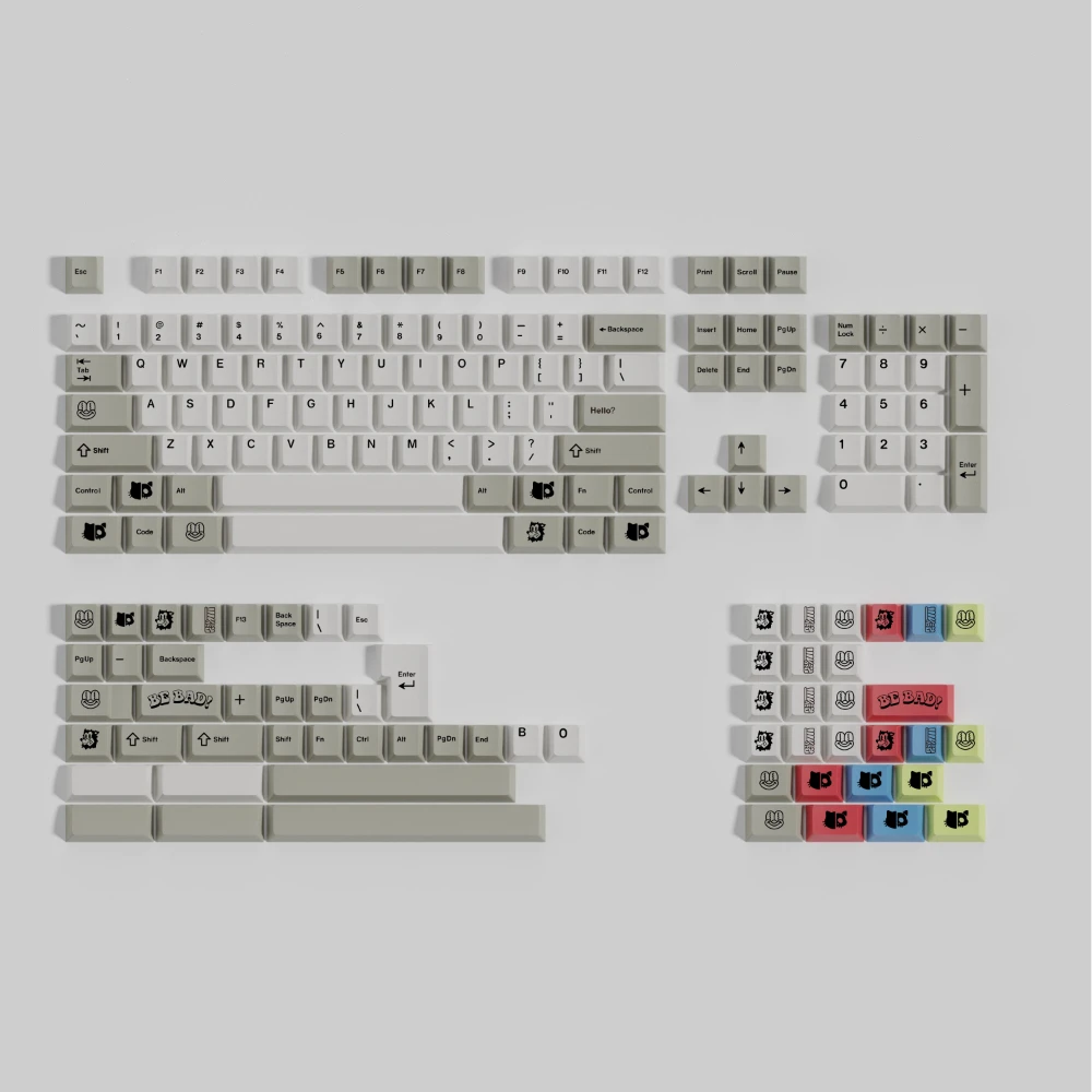 PBT Keycap GMK CYL Rubrehose Keycaps Set Cherry Profile Dye